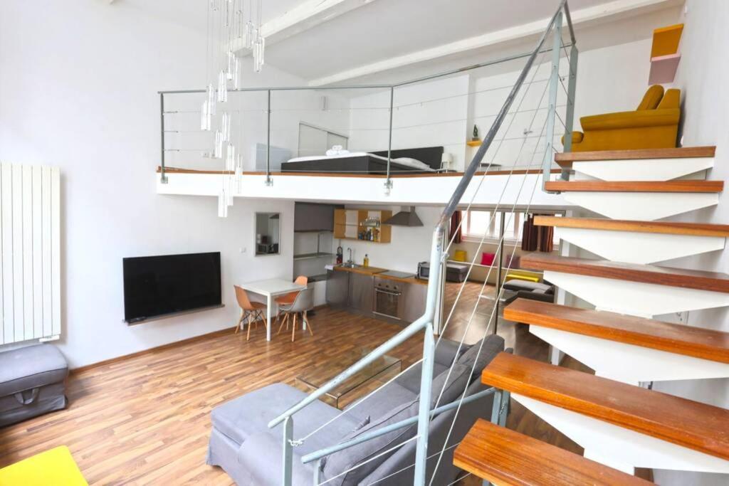 Ideal Pros Et Tourisme - Le Loft De Guise Avec Parking Prive Apartment Nancy Exterior foto